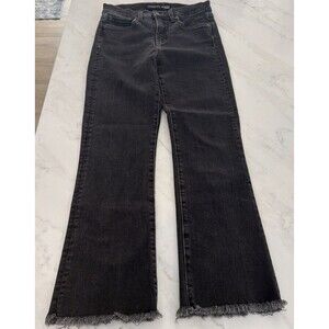 Veronica Beard Carly High Rise Kick Flare Jeans 26 Indie Sleaze Dark Academia